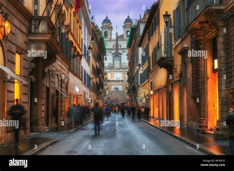 streets near spanish steps